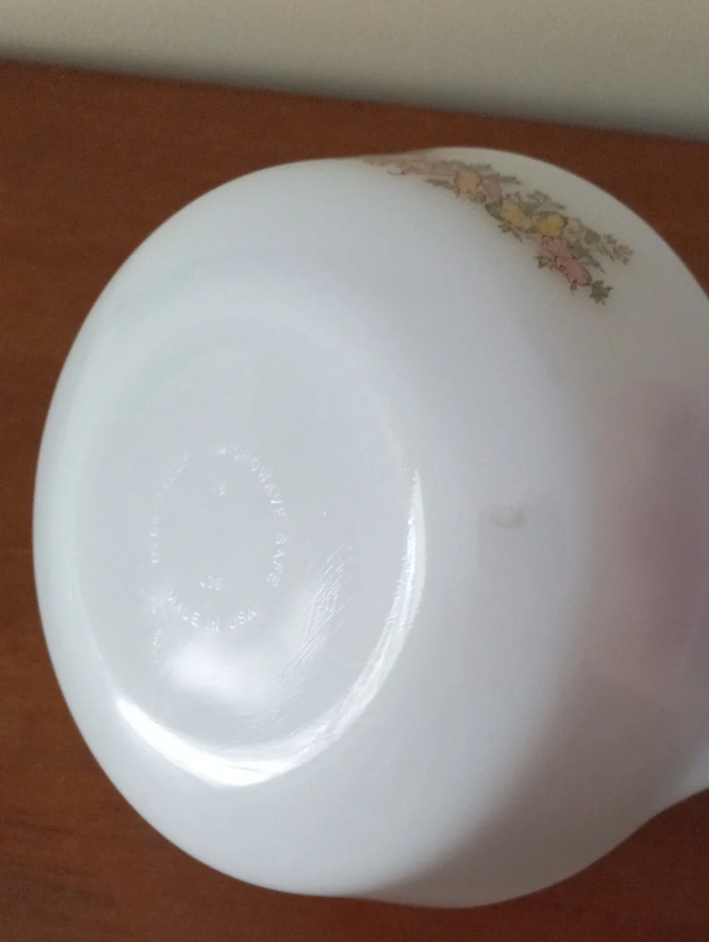 Anchor Hocking White Harvest Vegetable Glass Baking Dish - Home Kitchen